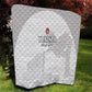 Tunisia Football Quilt Eagles of Carthage Go Champion - White Color - African Pride