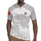 Custom Tunisia Football Rugby Jersey Eagles of Carthage Go Champion - White Color - African Pride