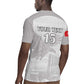 Custom Tunisia Football Rugby Jersey Eagles of Carthage Go Champion - White Color - African Pride