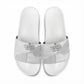 Tunisia Football Slide Sandals White Eagles of Carthage