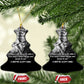 Civil Rights Leaders Peaceful Courage Ceramic Ornament Coretta Scott King - African Pride