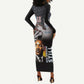Black Americans Happy MLK Day Long Sleeve Bodycon Dress I Have A Dream LT15