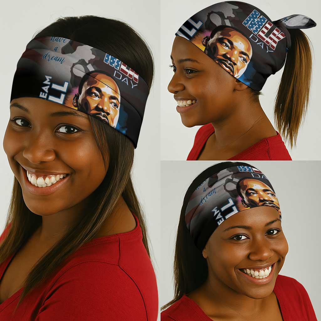 Black Americans Happy MLK Day Neck Gaiter I Have A Dream LT15