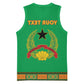 Personalised Afro Guinea Bissau Basketball Jersey Dashiki With Coat Of Arms - African Pride
