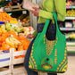 Personalised Afro Guinea Bissau Grocery Bag Dashiki With Coat Of Arms