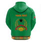 Personalised Afro Guinea Bissau Hoodie Dashiki With Coat Of Arms
