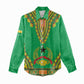 Personalised Afro Guinea Bissau Women Casual Shirt Dashiki With Coat Of Arms LT15
