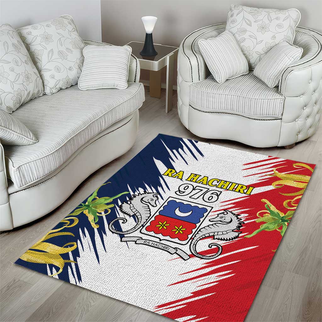 Afro Ra Hachiri 976 Area Rug Coat Of Arms France Flag Style