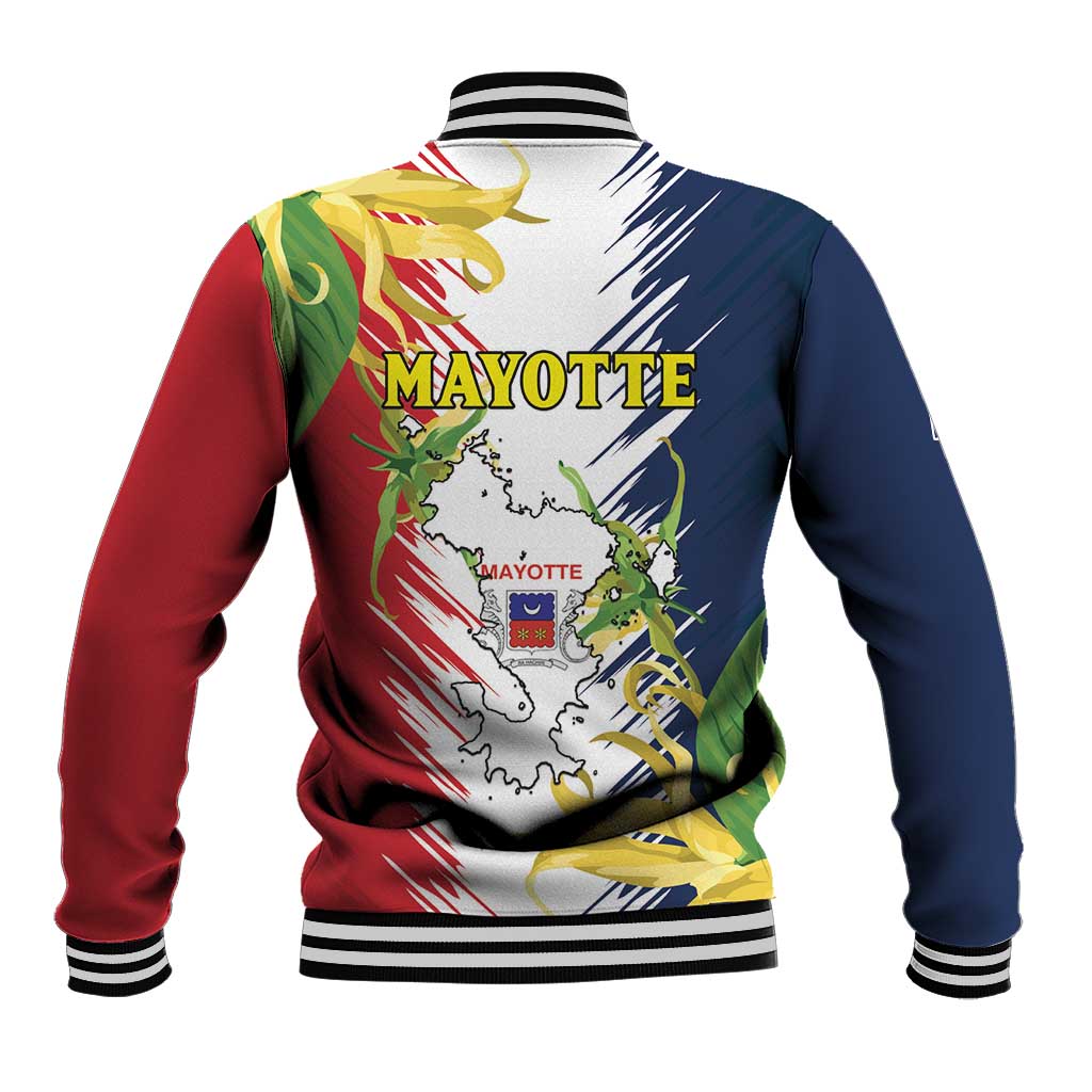 Afro Ra Hachiri 976 Baseball Jacket Coat Of Arms France Flag Style