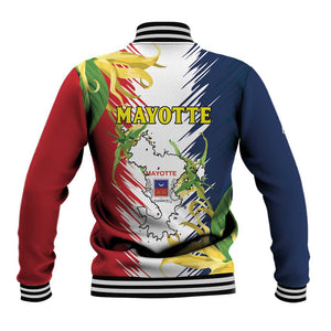 Afro Ra Hachiri 976 Baseball Jacket Coat Of Arms France Flag Style