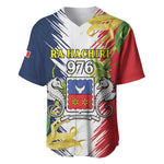 Afro Ra Hachiri 976 Baseball Jersey Coat Of Arms France Flag Style
