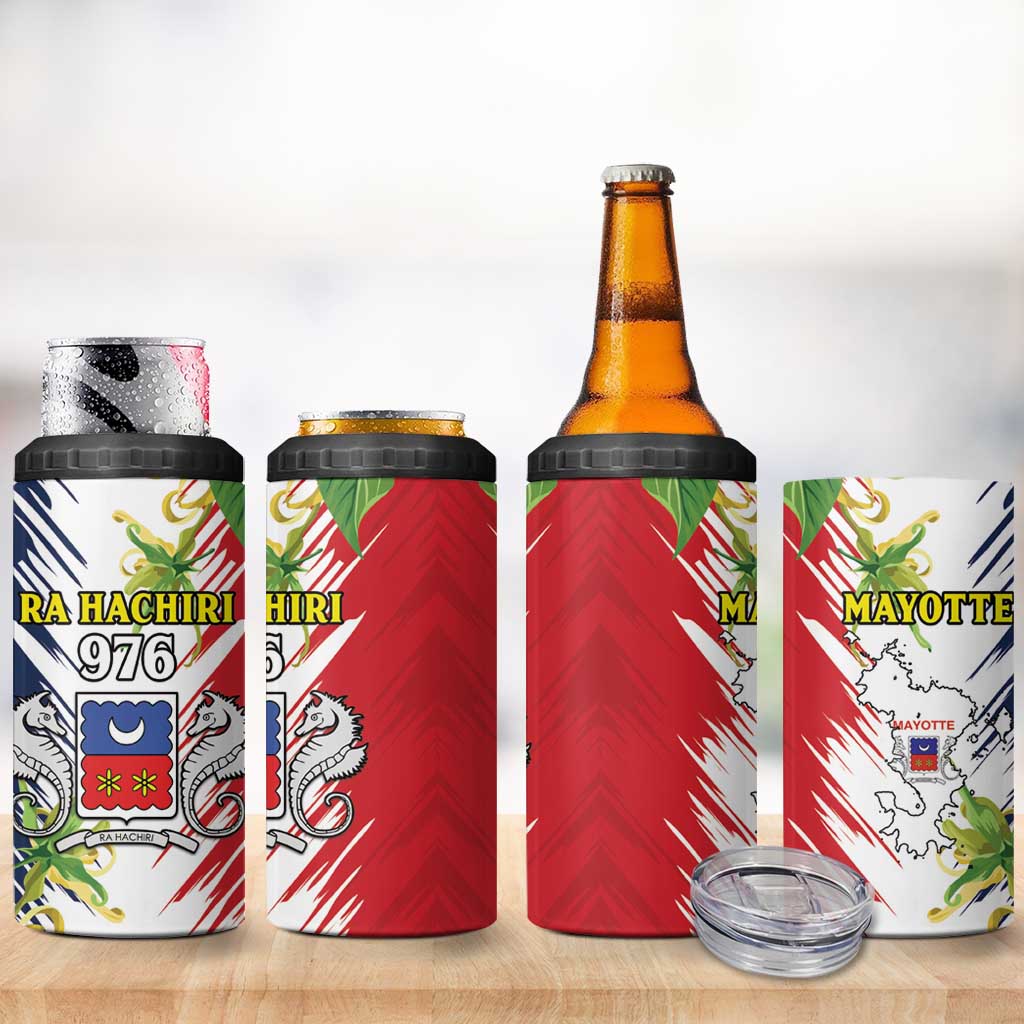 Afro Ra Hachiri 976 4 in 1 Can Cooler Tumbler Coat Of Arms France Flag Style