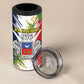 Afro Ra Hachiri 976 4 in 1 Can Cooler Tumbler Coat Of Arms France Flag Style