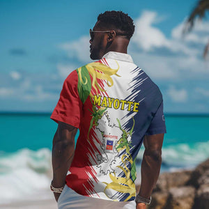 Afro Ra Hachiri 976 Hawaiian Shirt Coat Of Arms France Flag Style