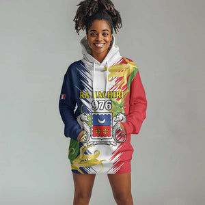Afro Ra Hachiri 976 Hoodie Dress Coat Of Arms France Flag Style