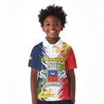 Afro Ra Hachiri 976 Kid Polo Shirt Coat Of Arms France Flag Style