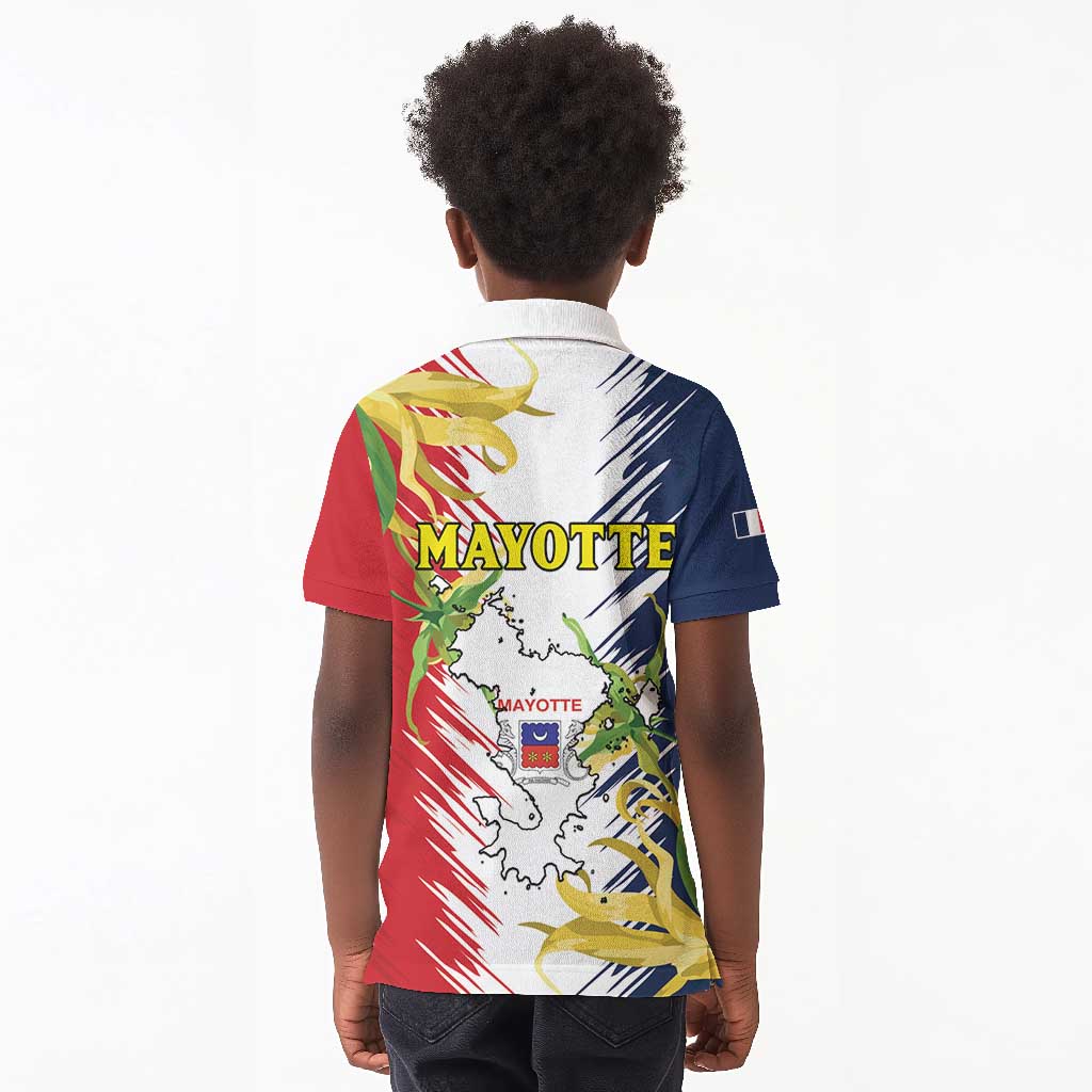 Afro Ra Hachiri 976 Kid Polo Shirt Coat Of Arms France Flag Style