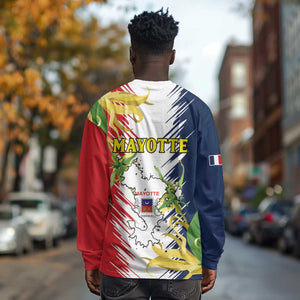 Afro Ra Hachiri 976 Long Sleeve Shirt Coat Of Arms France Flag Style
