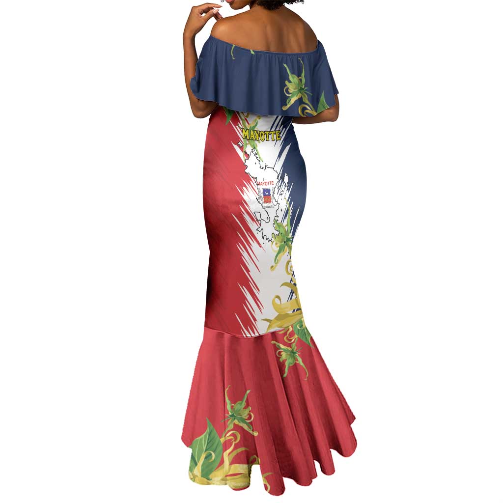 Afro Ra Hachiri 976 Mermaid Dress Coat Of Arms France Flag Style