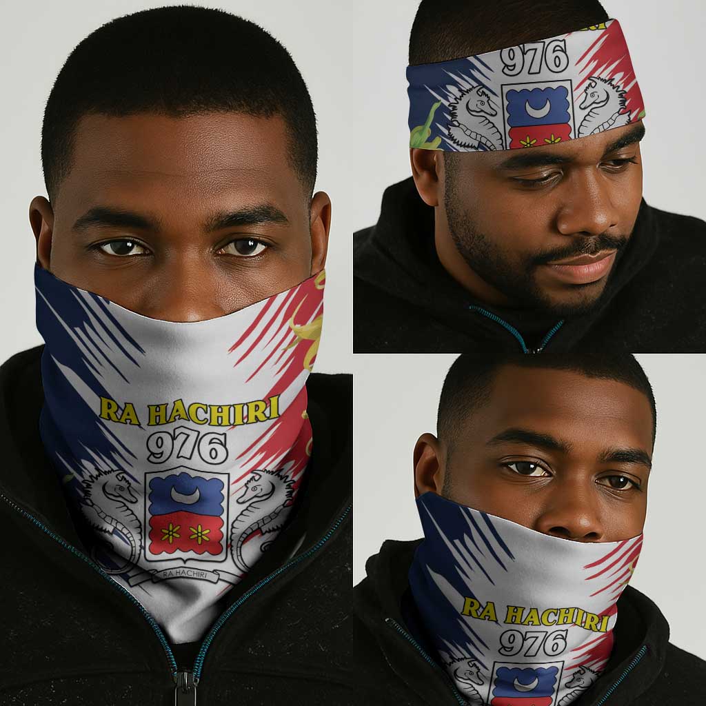 Afro Ra Hachiri 976 Neck Gaiter Coat Of Arms France Flag Style LT15