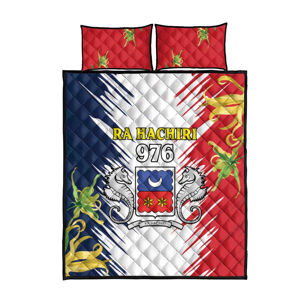 Afro Ra Hachiri 976 Quilt Bed Set Coat Of Arms France Flag Style
