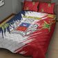 Afro Ra Hachiri 976 Quilt Bed Set Coat Of Arms France Flag Style