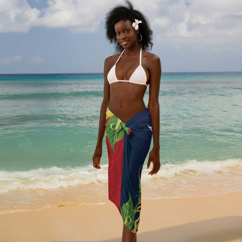 Afro Ra Hachiri 976 Sarong Coat Of Arms France Flag Style