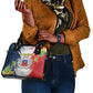Afro Ra Hachiri 976 Shoulder Handbag Coat Of Arms France Flag Style