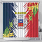 Afro Ra Hachiri 976 Shower Curtain Coat Of Arms France Flag Style