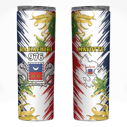 Afro Ra Hachiri 976 Skinny Tumbler Coat Of Arms France Flag Style