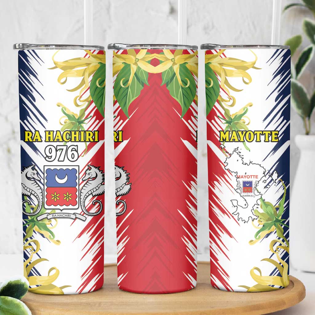 Afro Ra Hachiri 976 Skinny Tumbler Coat Of Arms France Flag Style