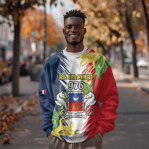 Afro Ra Hachiri 976 Sweatshirt Coat Of Arms France Flag Style