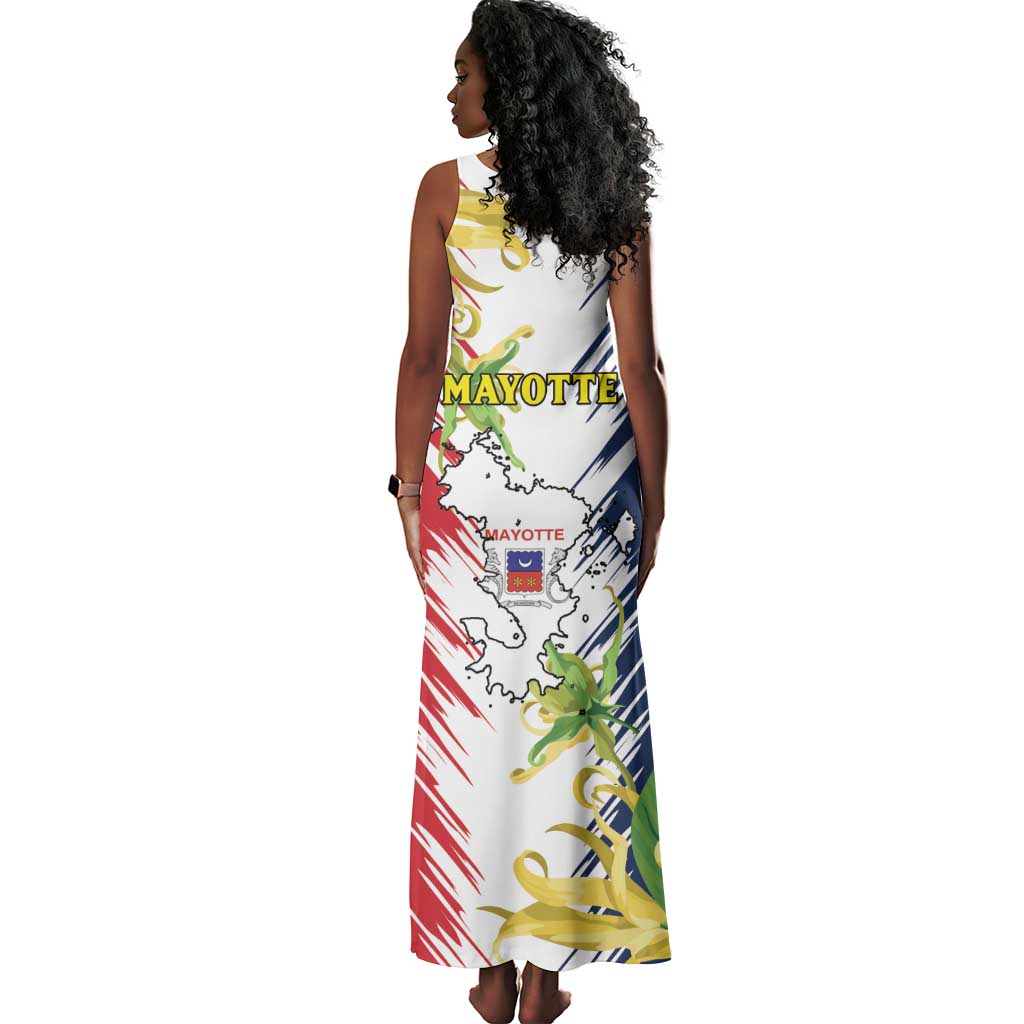 Afro Ra Hachiri 976 Tank Maxi Dress Coat Of Arms France Flag Style