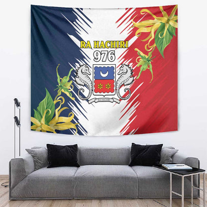 Afro Ra Hachiri 976 Tapestry Coat Of Arms France Flag Style