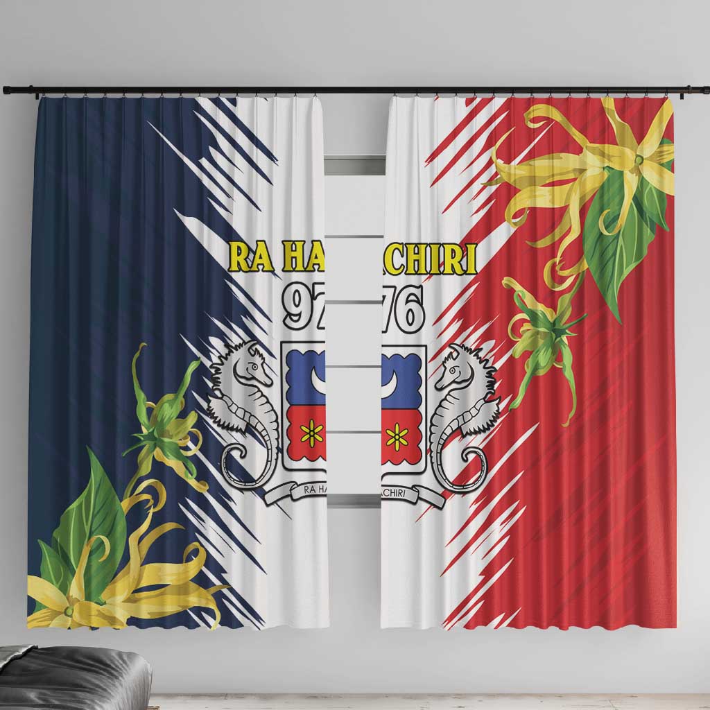 Afro Ra Hachiri 976 Window Curtain Coat Of Arms France Flag Style