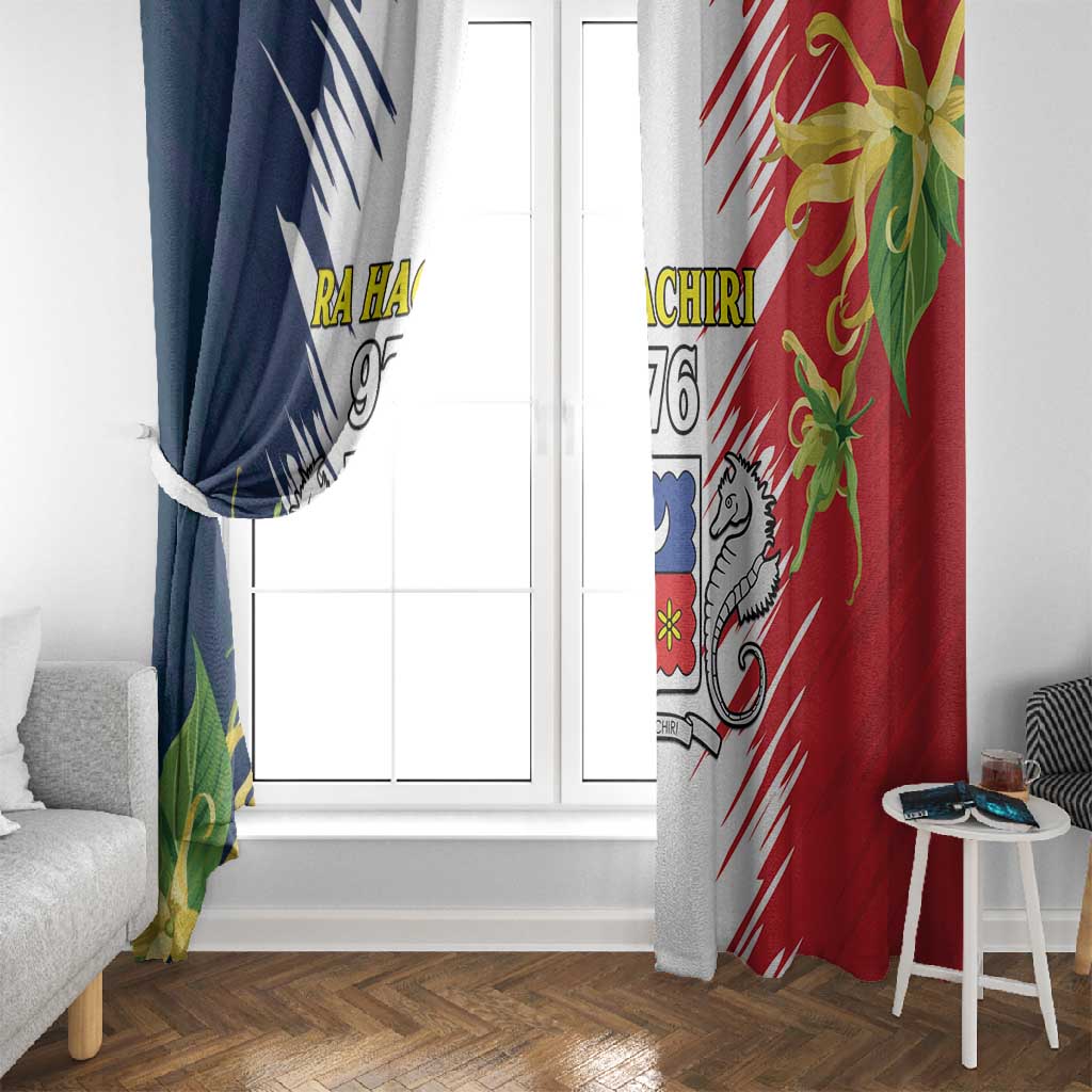 Afro Ra Hachiri 976 Window Curtain Coat Of Arms France Flag Style