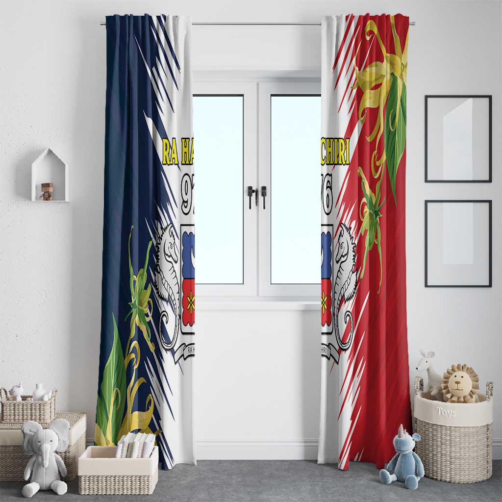 Afro Ra Hachiri 976 Window Curtain Coat Of Arms France Flag Style