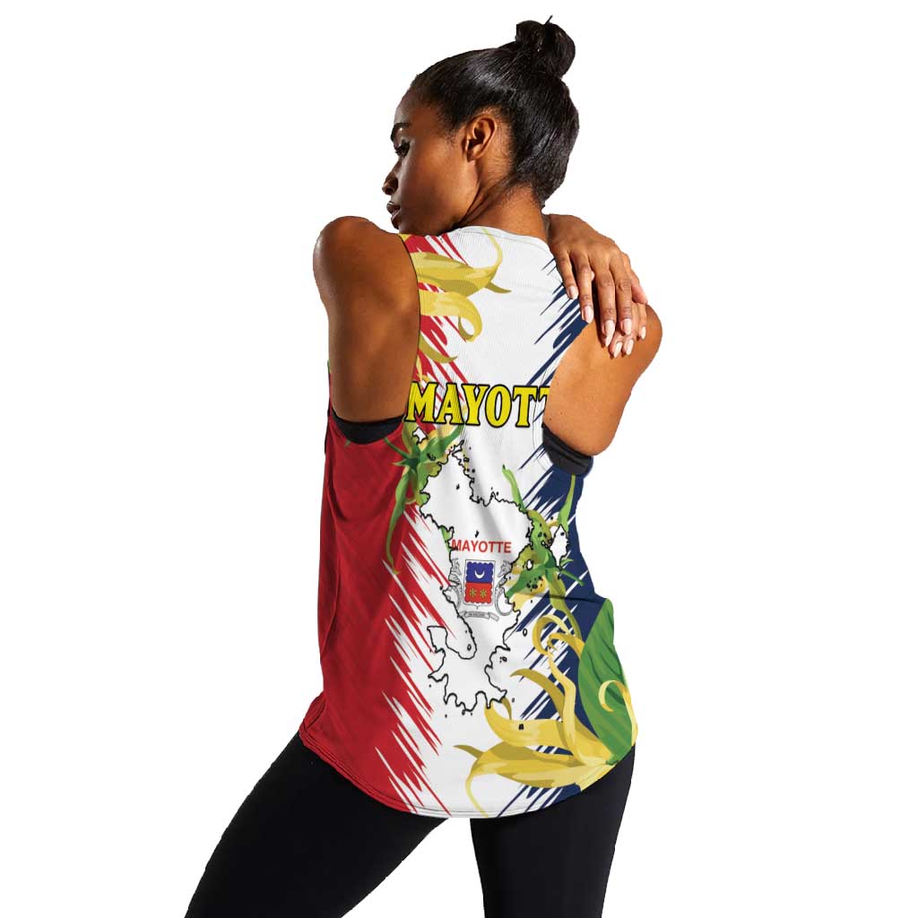 Afro Ra Hachiri 976 Women Racerback Tank Coat Of Arms France Flag Style