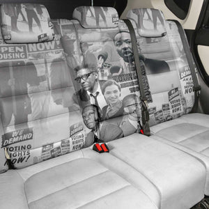 African-American History Month Back Car Seat Cover Civil Rights Leaders