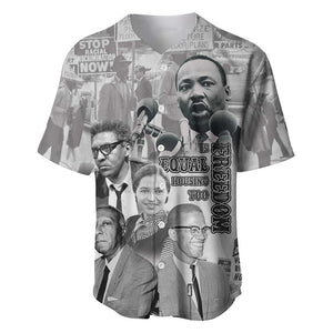 African-American History Month Baseball Jersey Civil Rights Leaders