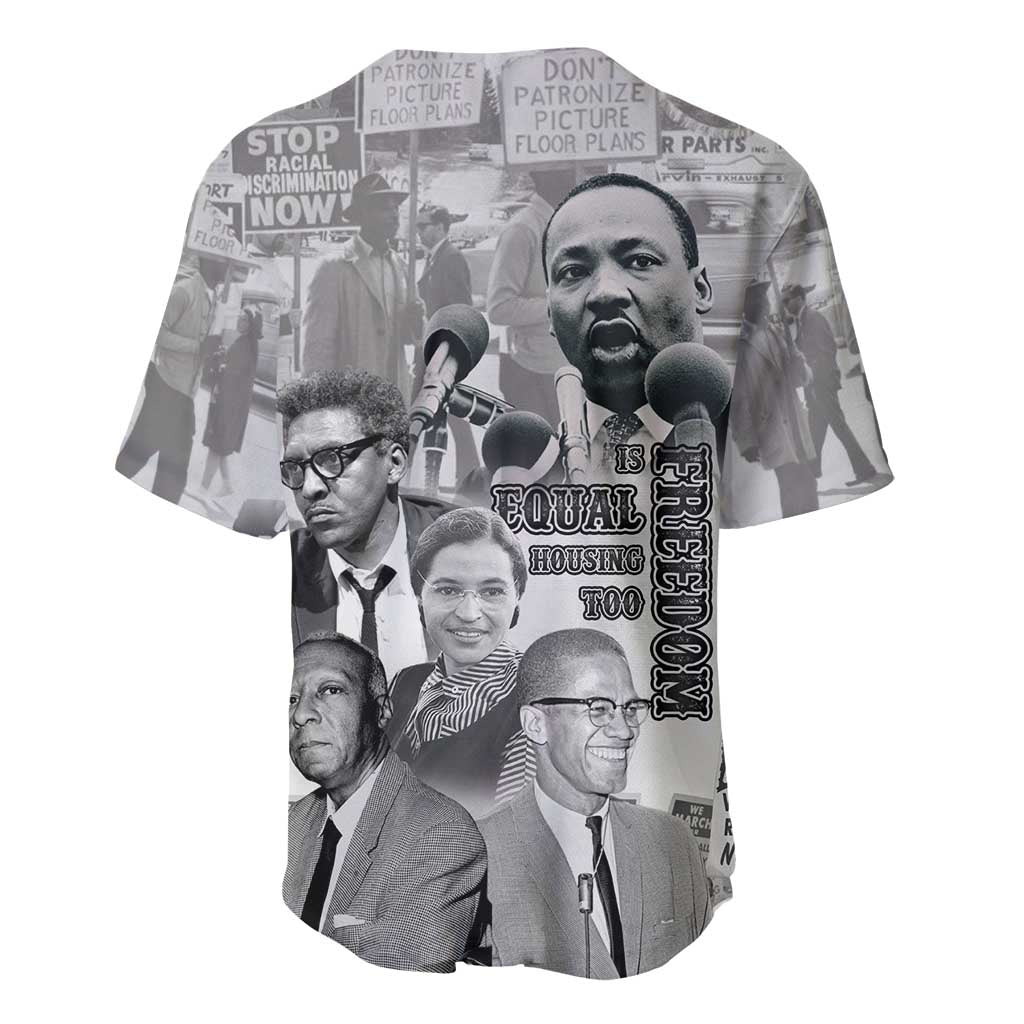 African-American History Month Baseball Jersey Civil Rights Leaders