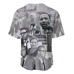 African-American History Month Baseball Jersey Civil Rights Leaders