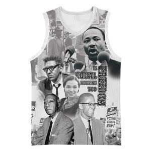 African-American History Month Basketball Jersey Civil Rights Leaders - African Pride