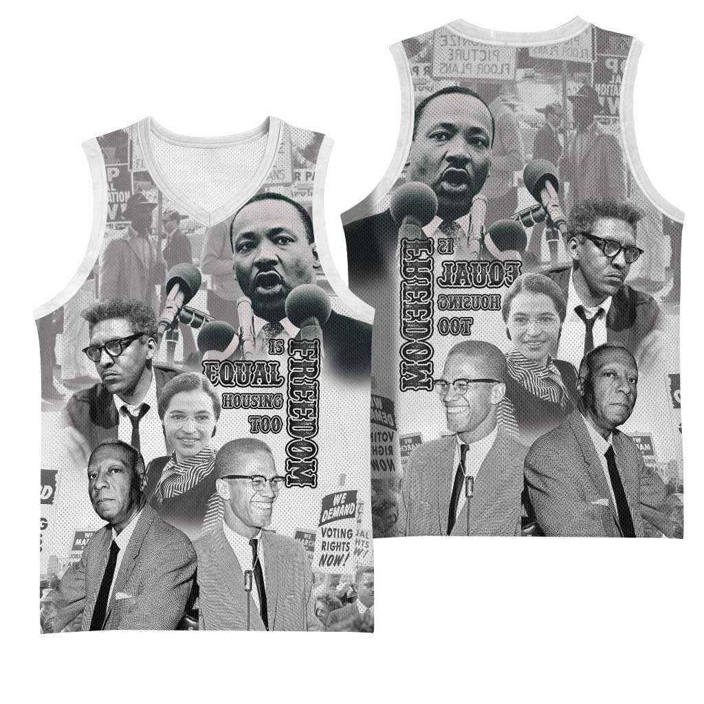 African-American History Month Basketball Jersey Civil Rights Leaders - African Pride