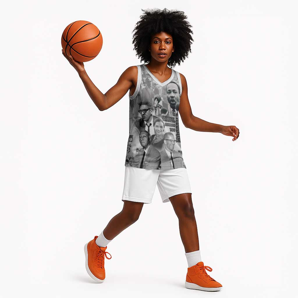 African-American History Month Basketball Jersey Civil Rights Leaders - African Pride