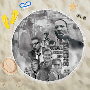 African-American History Month Beach Blanket Civil Rights Leaders
