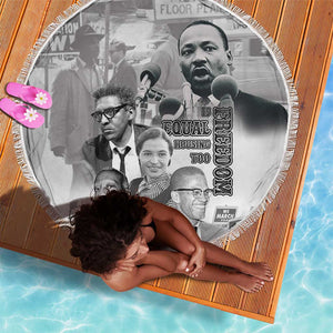 African-American History Month Beach Blanket Civil Rights Leaders