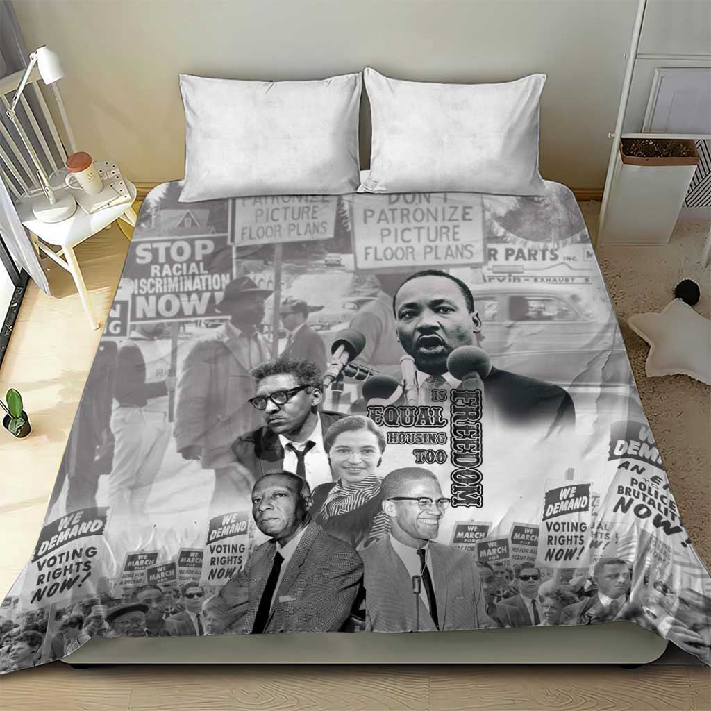 African-American History Month Bedding Set Civil Rights Leaders