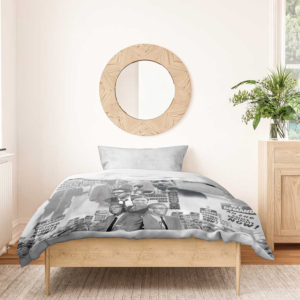 African-American History Month Bedding Set Civil Rights Leaders