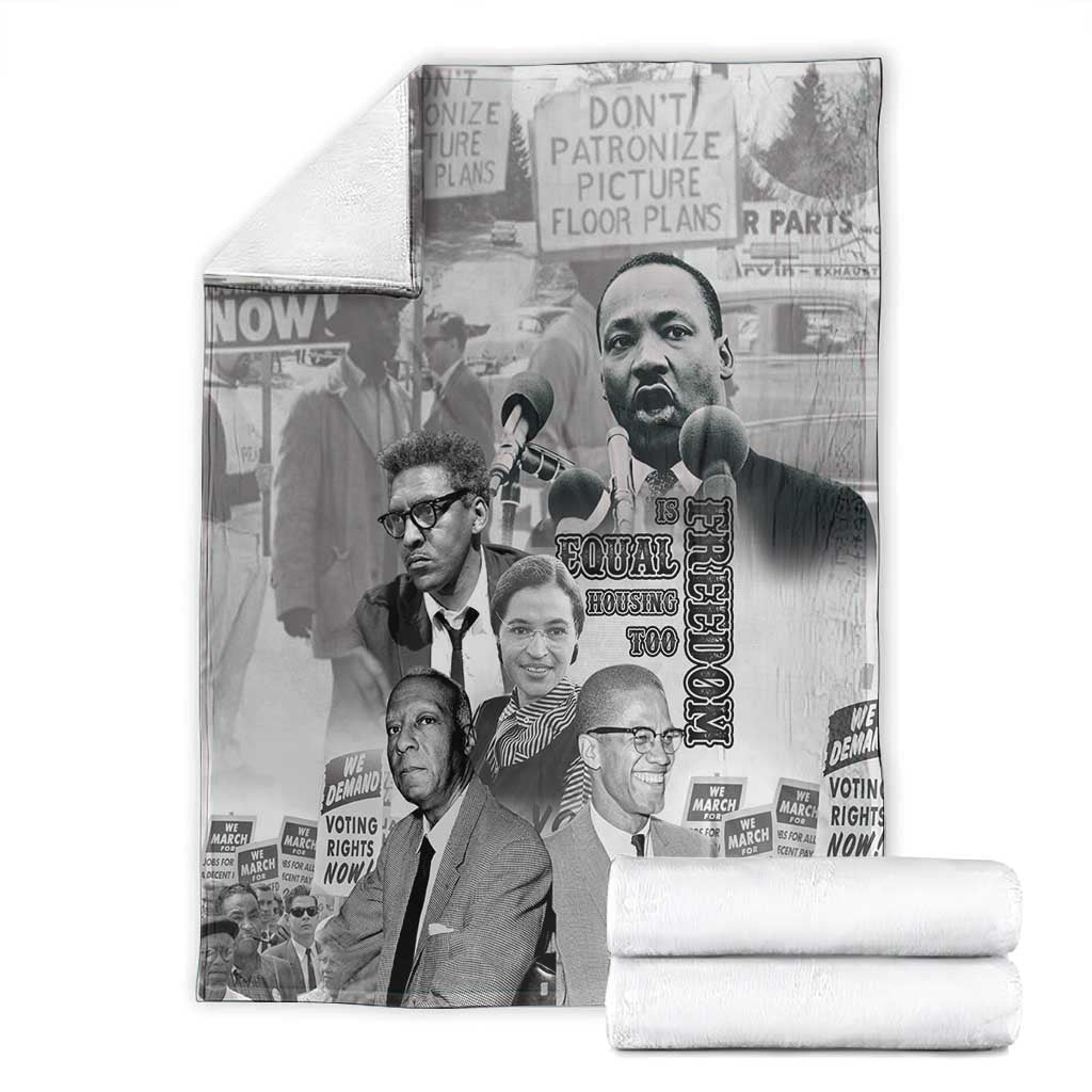 African-American History Month Blanket Civil Rights Leaders